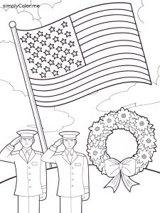 Memorial day coloring sheet Memorial day coloring sheet