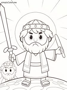 Saul to paul coloring sheet