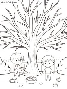 The giving tree coloring sheet The giving tree coloring sheet
