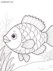 Fish color sheet