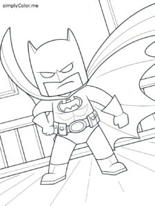 Free printable batman coloring sheet