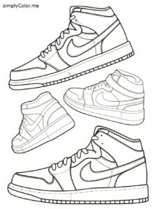 Jordan 1 color sheet