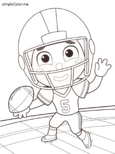 Patrick mahomes coloring sheet