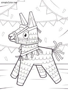 Pinata coloring Pinata coloring