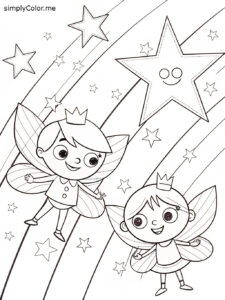 Shimmer and shine coloring page Shimmer and shine coloring page