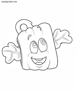 Spookley the Square Pumpkin coloring sheet Spookley the square pumpkin coloring sheet