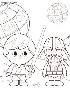Star wars coloring page Star wars coloring page