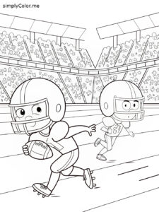 Super bowl color sheet