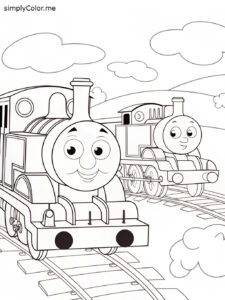 Thomas and friends coloring sheet Thomas and friends coloring sheet