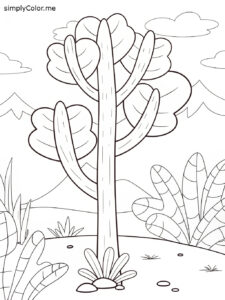 X is for xerophyte plant coloring page X is for xerophyte plant coloring page