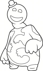 Doey the Doughman (Poppy Playtime) coloring page
