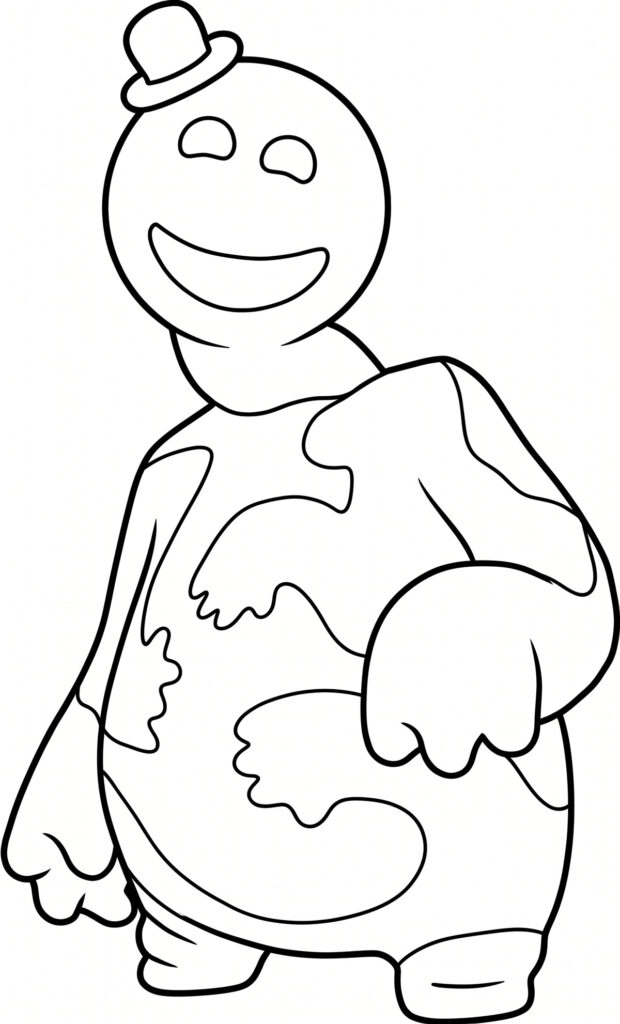 Doey the Doughman (Poppy Playtime) coloring page