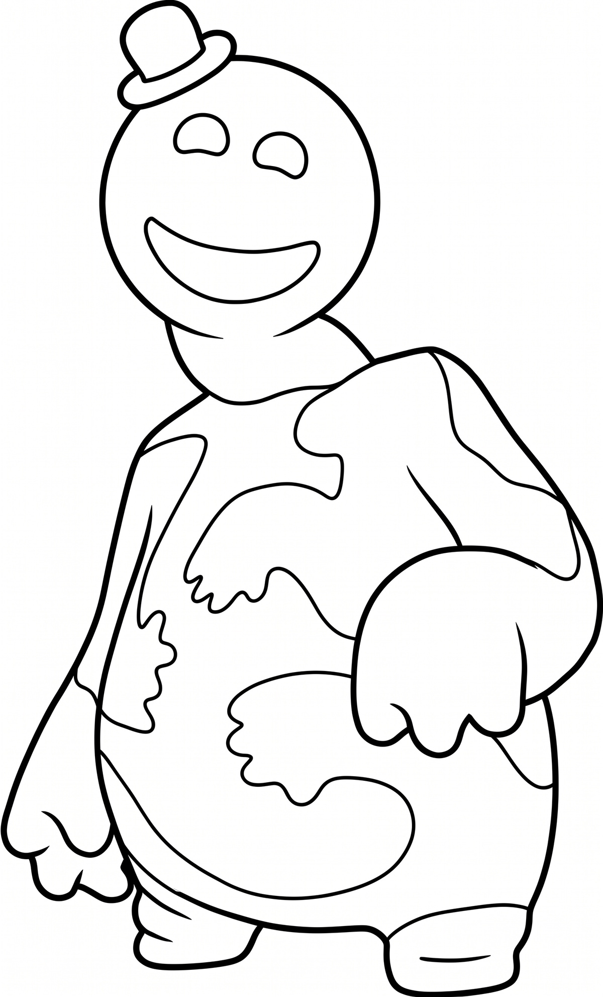 Doey the Doughman (Poppy Playtime) coloring page