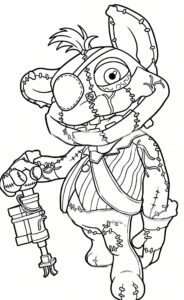 Giblet (Poppy Playtime) coloring page