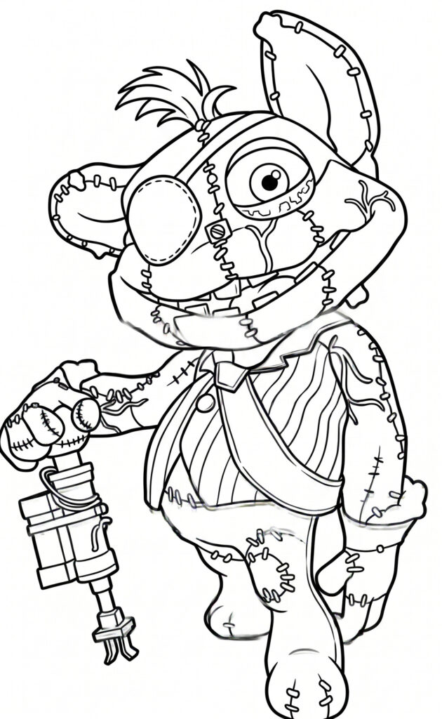 Giblet (Poppy Playtime) coloring page