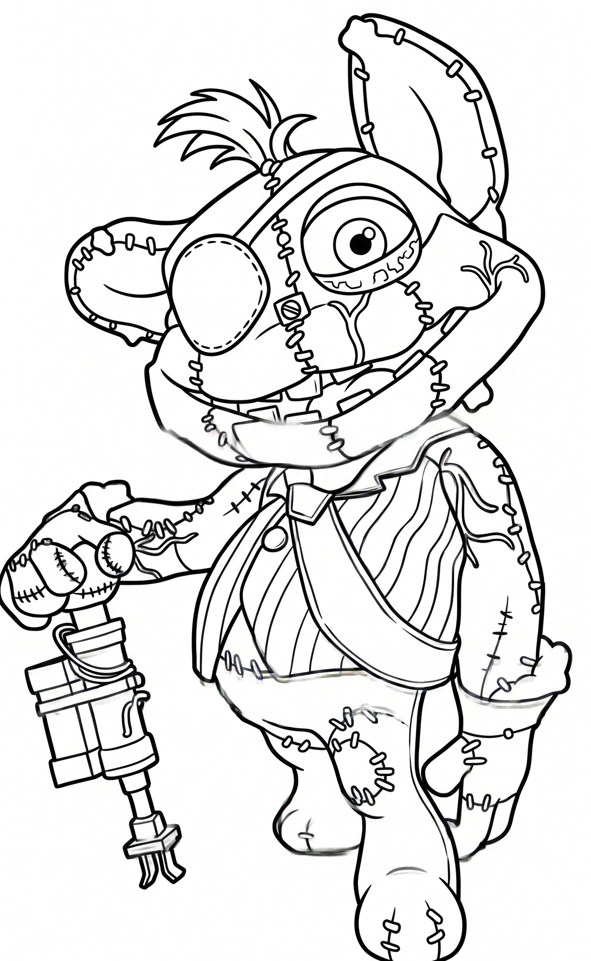 Giblet (Poppy Playtime) coloring page